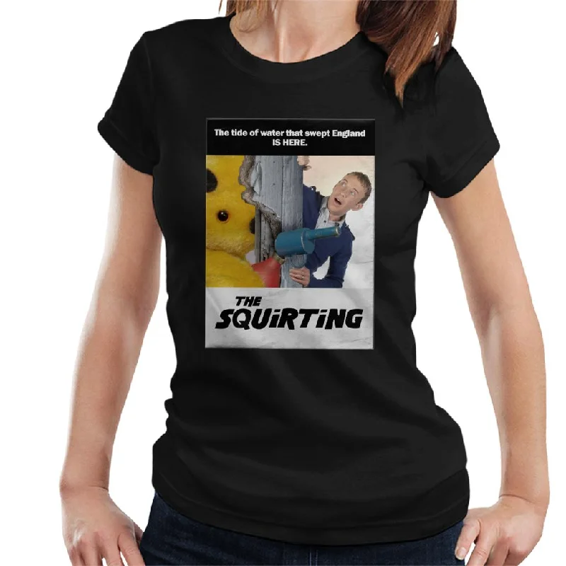 Sooty The Squirting Women's T-Shirt Nylon Fabric Polyester Fabric Spandex Fabric