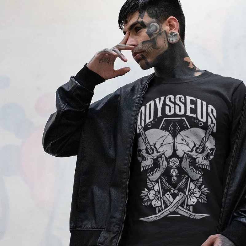Suffer Unisex T-Shirt Front Pockets Side Pockets Patch Pockets