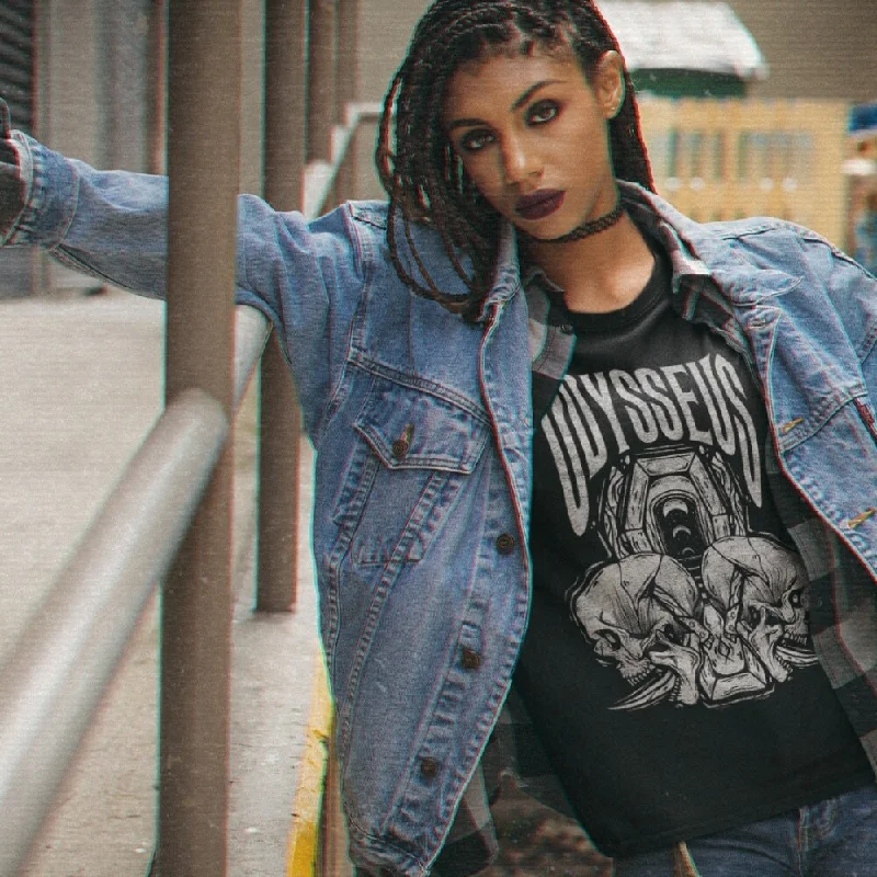 Follow Me Unisex T-Shirt Embroidered Appliqued Beaded