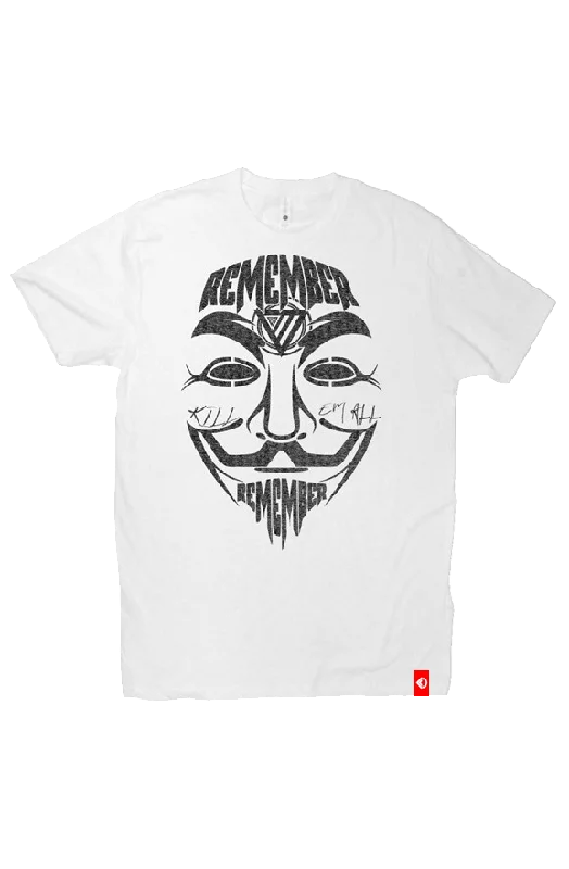 Remember Unisex T-Shirt Basic T-Shirt Crew Neck Short Sleeve