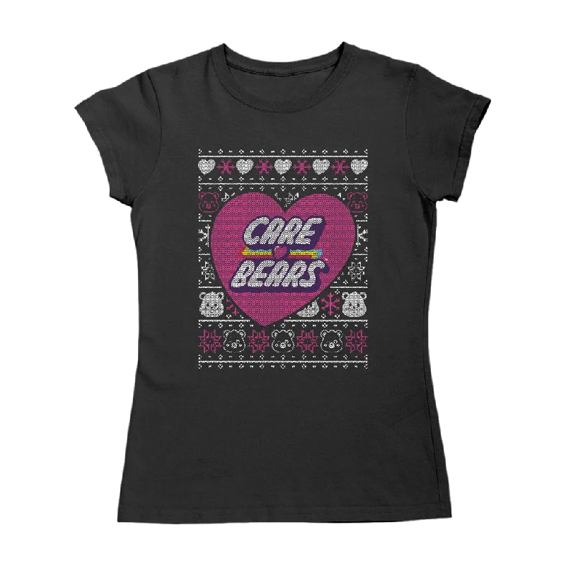 Care Bears UTM Christmas Cheer Bear Love Heart Women's T-Shirt Casual Formal Business Care Bears UTM Christmas Cheer Bear Love Heart Women's T-Shirt Casual Formal Business