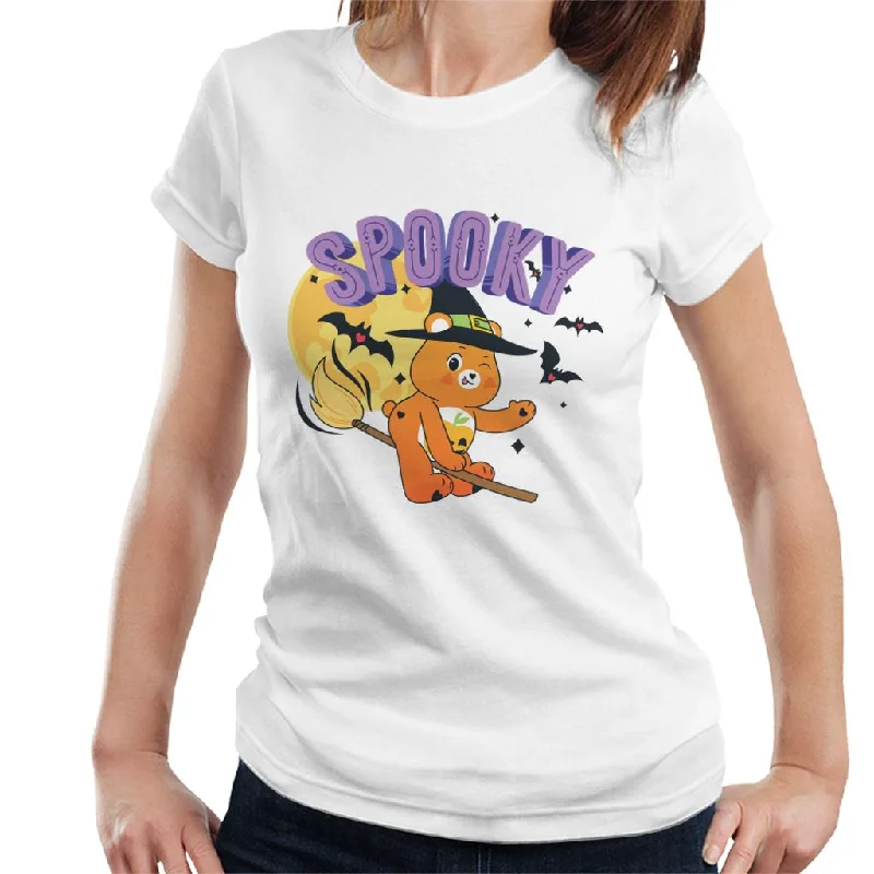 Care Bears UTM Halloween Trick Or Sweet Bear Spooky Women's T-Shirt Welt Pockets Slit Pockets Care Bears UTM Halloween Trick Or Sweet Bear Spooky Women's T-Shirt Welt Pockets Slit Pockets
