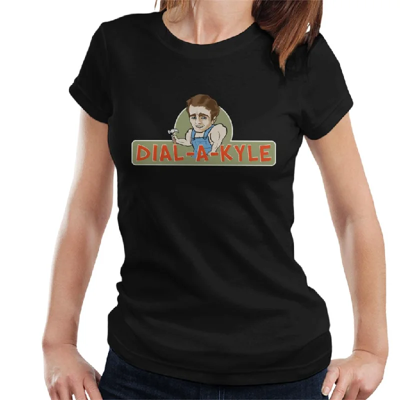 Neighbours Dial A Kyle Women's T-Shirt Anti-Pilling Machine Wash Handmade