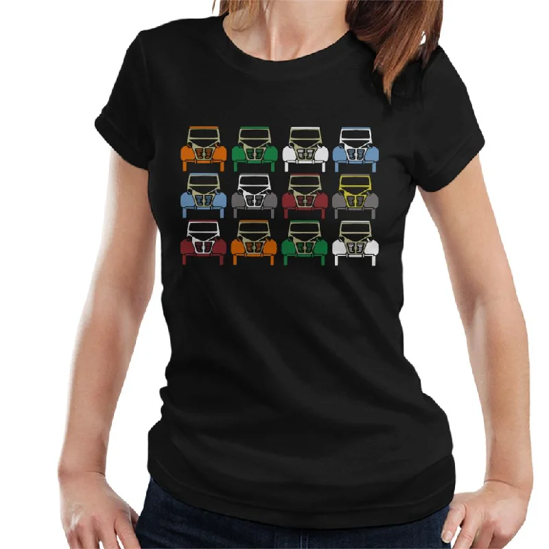 Citroën 2CV Vintage Colour Art Women's T-Shirt Terry Blend Velvet Blend Canvas Blend Citroën 2CV Vintage Colour Art Women's T-Shirt Terry Blend Velvet Blend Canvas Blend