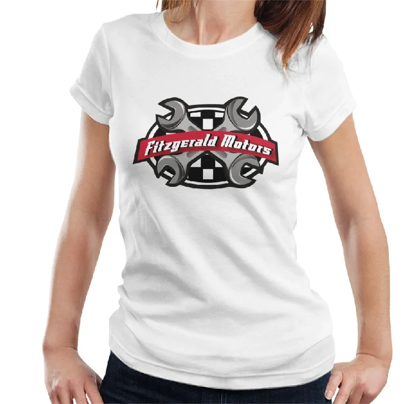 Neighbours Fitzgerald Motors Logo Women's T-Shirt Basic T-Shirt Crew Neck Short Sleeve Neighbours Fitzgerald Motors Logo Women's T-Shirt Basic T-Shirt Crew Neck Short Sleeve