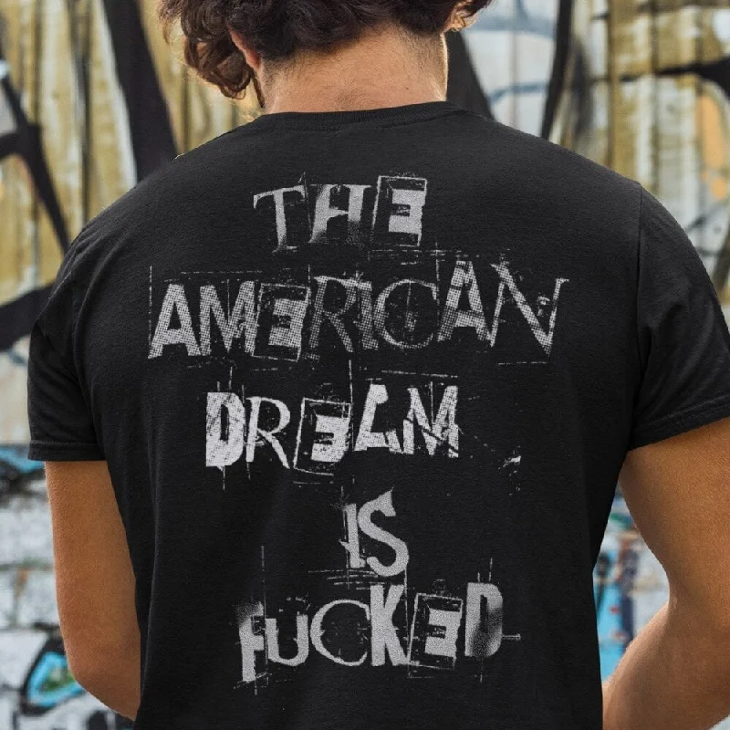 American Dream Unisex T-Shirt Fitted T-Shirt Seamless Stretchy