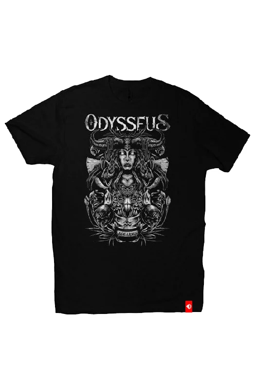 Aquarius Unisex T-Shirt Boxy Fit Fitted Loose