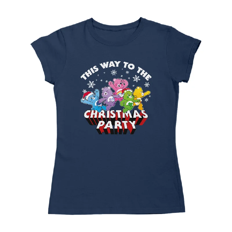 Care Bears UTM Christmas Party Excitement Women's T-Shirt Modern Contemporary Chic