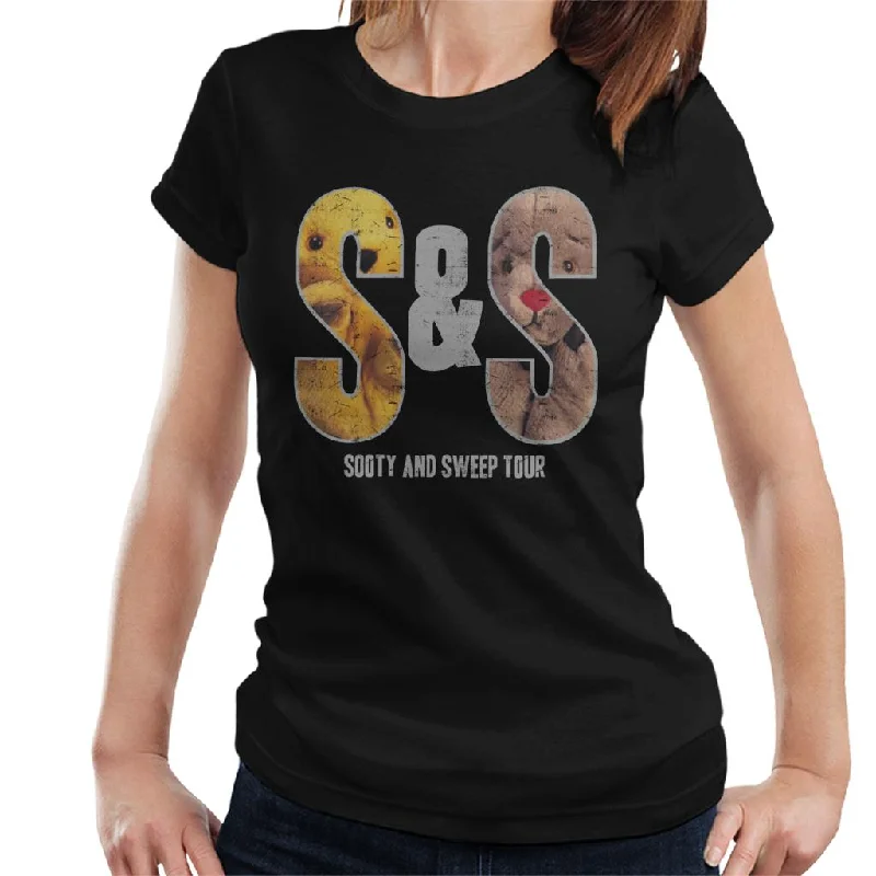 Sooty And Sweep S&S Tour Women's T-Shirt Cotton Fabric Linen Fabric Terry Fabric