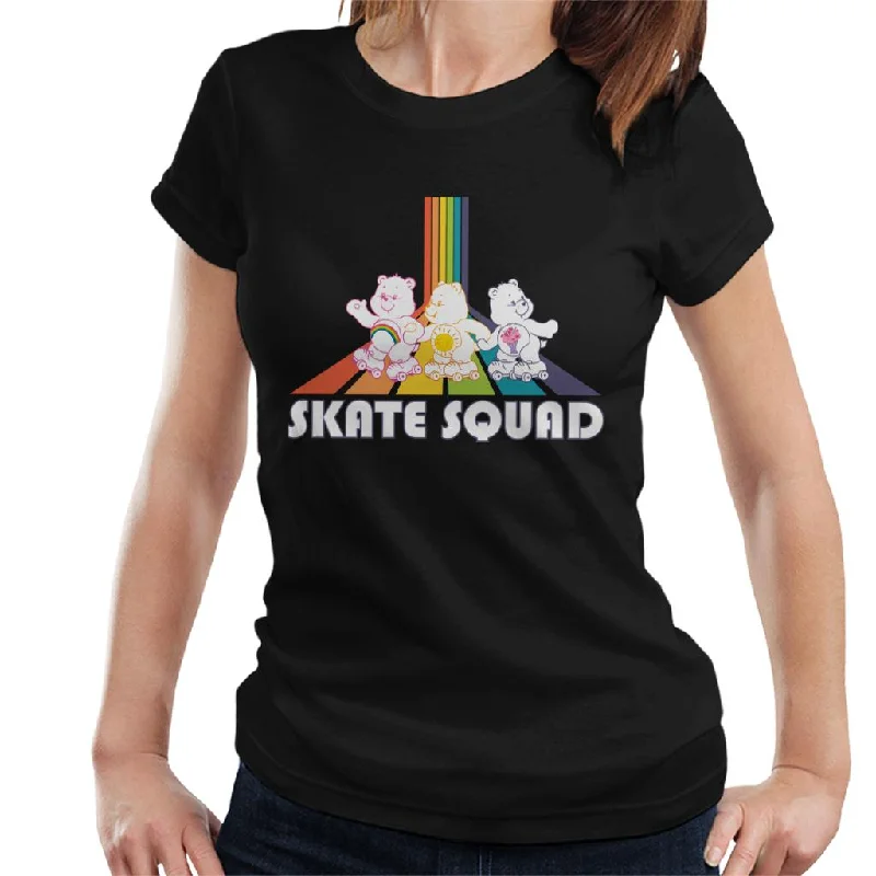 Care Bears Skate Squad Women's T-Shirt Fitted T-Shirt Seamless Stretchy