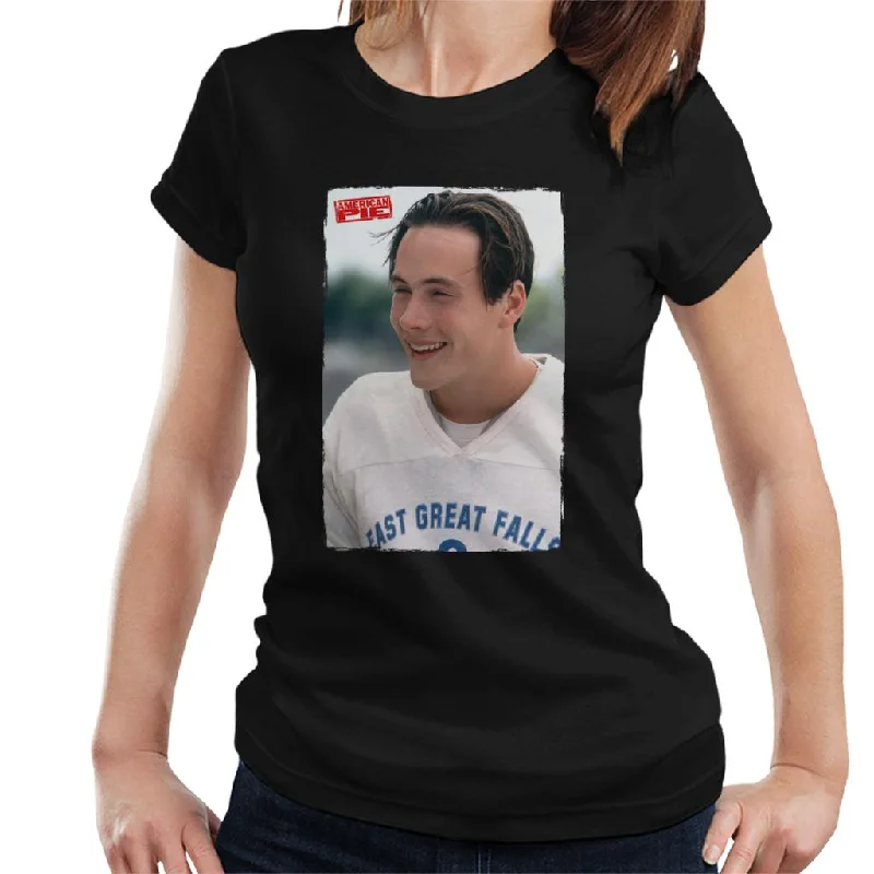 American Pie Oz Lacrosse Women's T-Shirt Cashmere Blend Cotton Blend Poly Blend