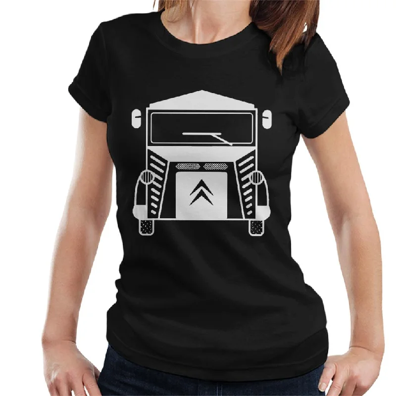 Citroën Classic Type H Women's T-Shirt Solid Print Embellished