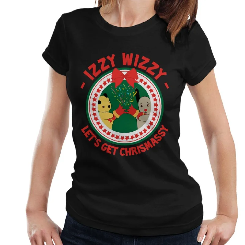 Sooty Christmas Lets Get Chrismassy Women's T-Shirt Machine Wash Dry Clean Hand Wash Sooty Christmas Lets Get Chrismassy Women's T-Shirt Machine Wash Dry Clean Hand Wash