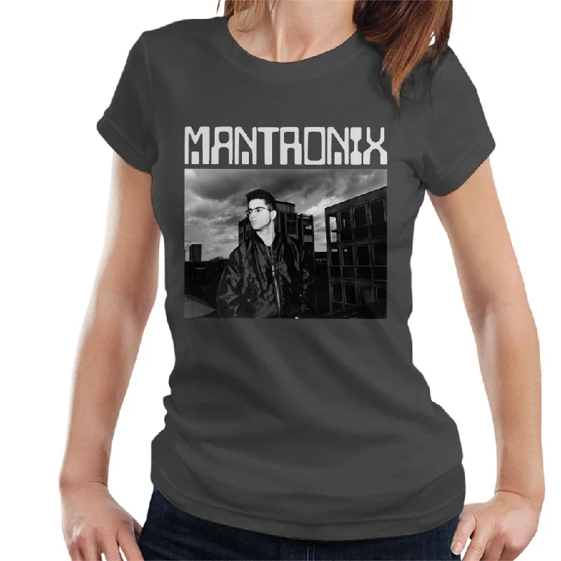 Mantronix DJ Kurtis Shot Women's T-Shirt Modern Contemporary Chic