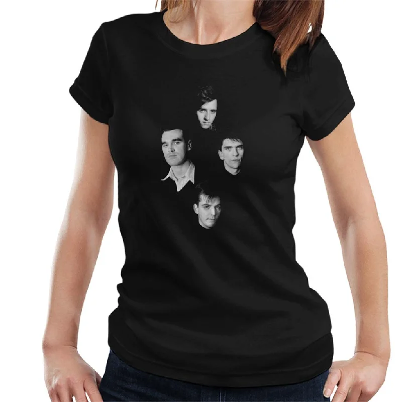 The Smiths Headshots Women's T-Shirt Chenille Blend Fleece Blend Nylon Blend
