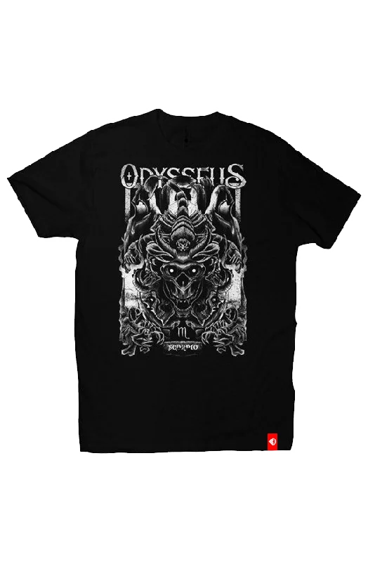 Scorpio Unisex T-Shirt Spandex Blend Rayon Blend Denim Blend