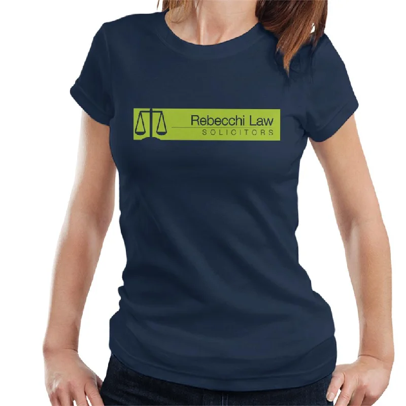 Neighbours Rebecchi Law Solicitors Women's T-Shirt Fitted T-Shirt Seamless Stretchy