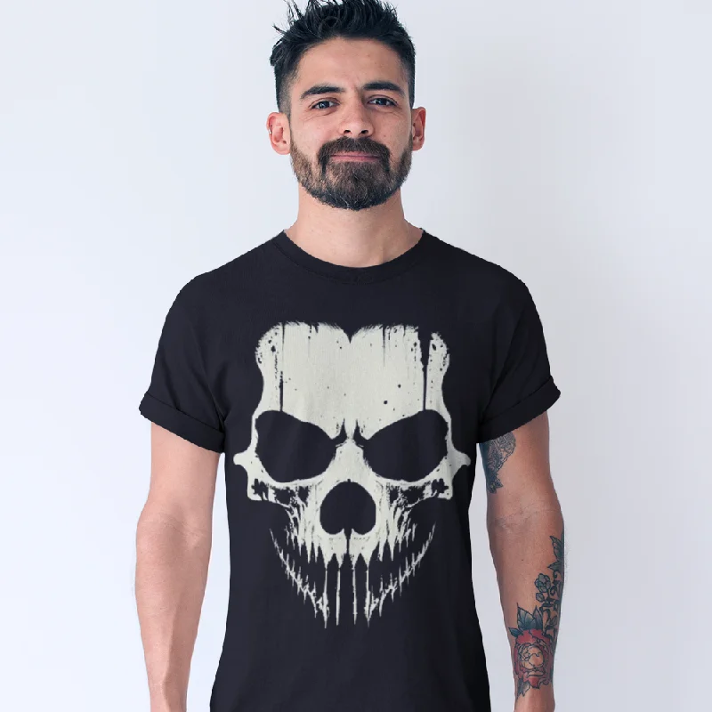 Horrid Unisex T-Shirt Ribbed Striped Patterned