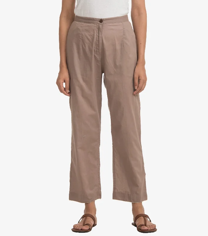 Beige cambric pants Chic Black Leggings