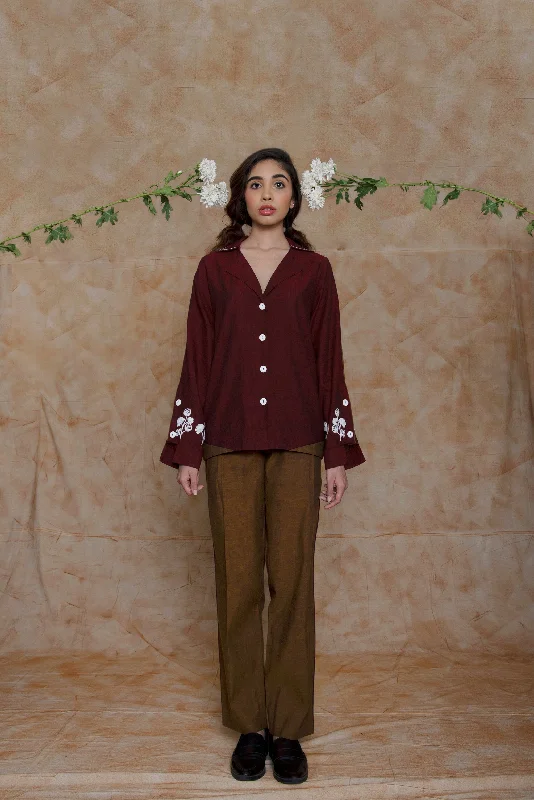 Double Pleat Pants Comfortable Denim Trousers