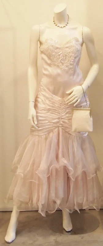 PINK MARTINIS FROU FROU VINTAGE EVENING DRESS Tunics Stylish modern