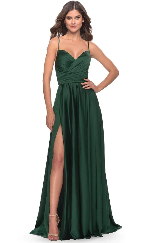 La Femme 31233 - Sweetheart Dress Boatneck Modish Everyday