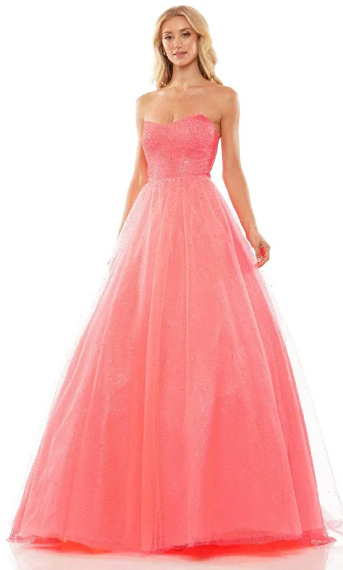 Colors Dress 2939 - Strapless Dress Tunics Modern contemporary