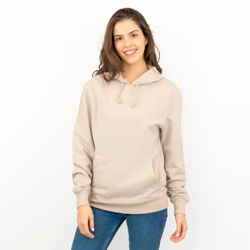 J. Crew Women Beige Hoodie Pockets Drawstring Hood Long Sleeve Top Hoodie with Velcro Closure Adjustable Secure J. Crew Women Beige Hoodie Pockets Drawstring Hood Long Sleeve Top Hoodie with Velcro Closure Adjustable Secure