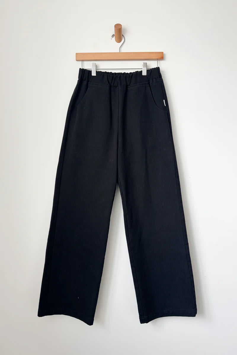 Le Bon Shoppe Bon Pants Black Canvas Formal Stretch Pants