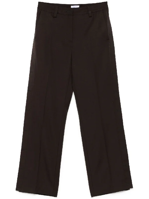 Grain Wo Nat Wide Pants (Mole) Comfortable Cargo Pants