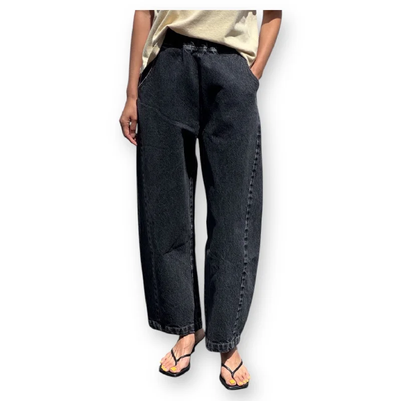 Le Bon Shoppe Arc Pants Black Denim Comfortable Denim Pants
