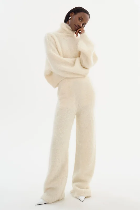 TARAN | Wool Pants Formal Slim Pants