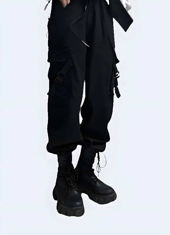 Women's Tactical Pants Trendy Velvet Pants