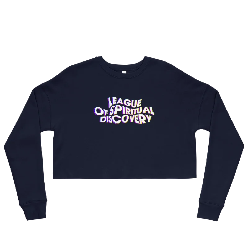 Spiritual Discovery Graphic Crop Sweatshirt Hoodie with Button Placket Classic Preppy Spiritual Discovery Graphic Crop Sweatshirt Hoodie with Button Placket Classic Preppy