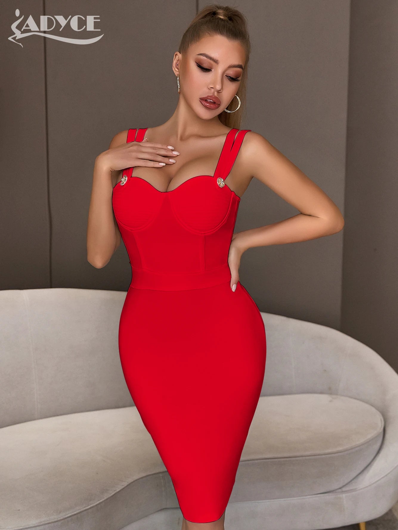 Red Bandage Dress