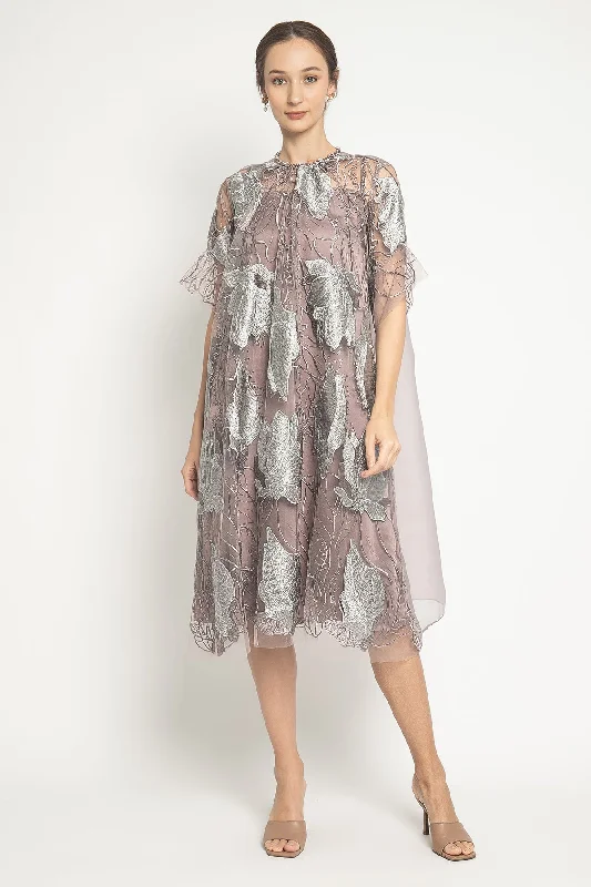 Delisah Dress in Taro Tunics Sophisticated sleek