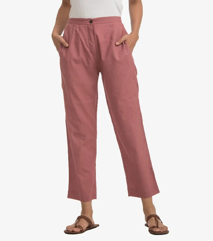 Pink cambric pant Modern Skinny Pants