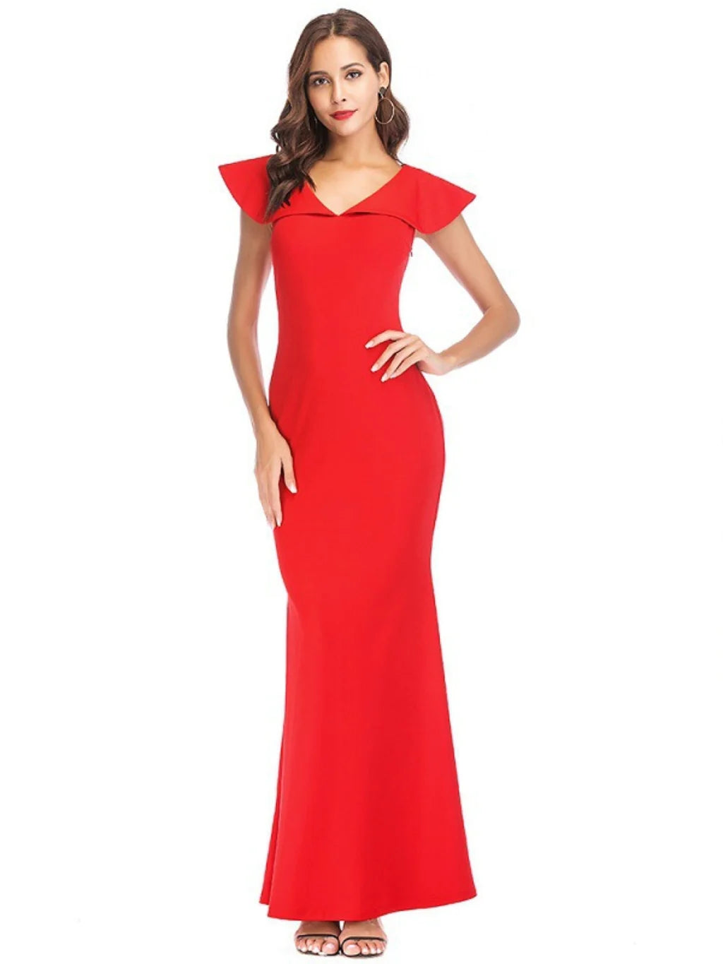 SEXY DEEP V-NECK SLIM PARTY DRESS Tunics Travel practical