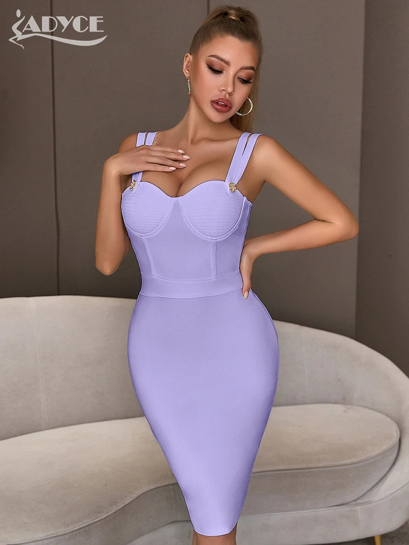 Violet Bandage Dress