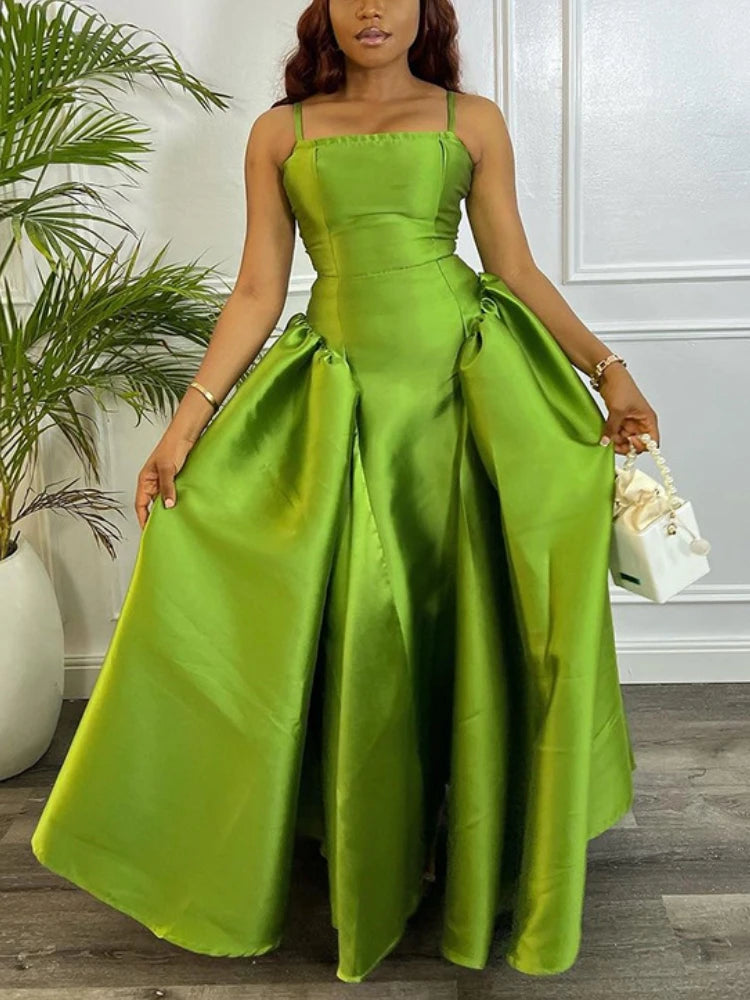 Advbridge Vintage Cute Women A Line Party Dresses Puffy Big Swing Green Strap Dress Ball Gowns Elegant Backless Sexy Fashion Vestidos Boat Neckline Classic Advbridge Vintage Cute Women A Line Party Dresses Puffy Big Swing Green Strap Dress Ball Gowns Elegant Backless Sexy Fashion Vestidos Boat Neckline Classic