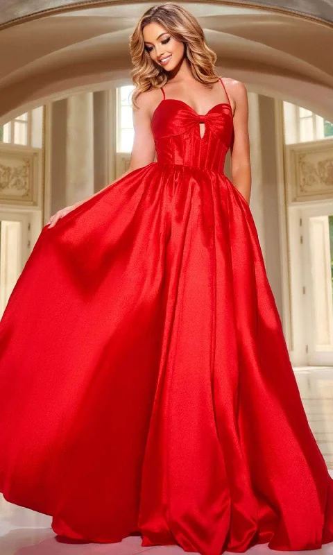 Jovani 43199 - Corset A-Line Prom Dress Tunics Fashionable chic