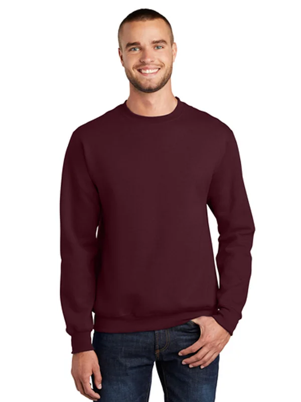 Men's Essential Fleece Crewneck Sweatshirt Hoodie with Pattern Geometric Abstract
