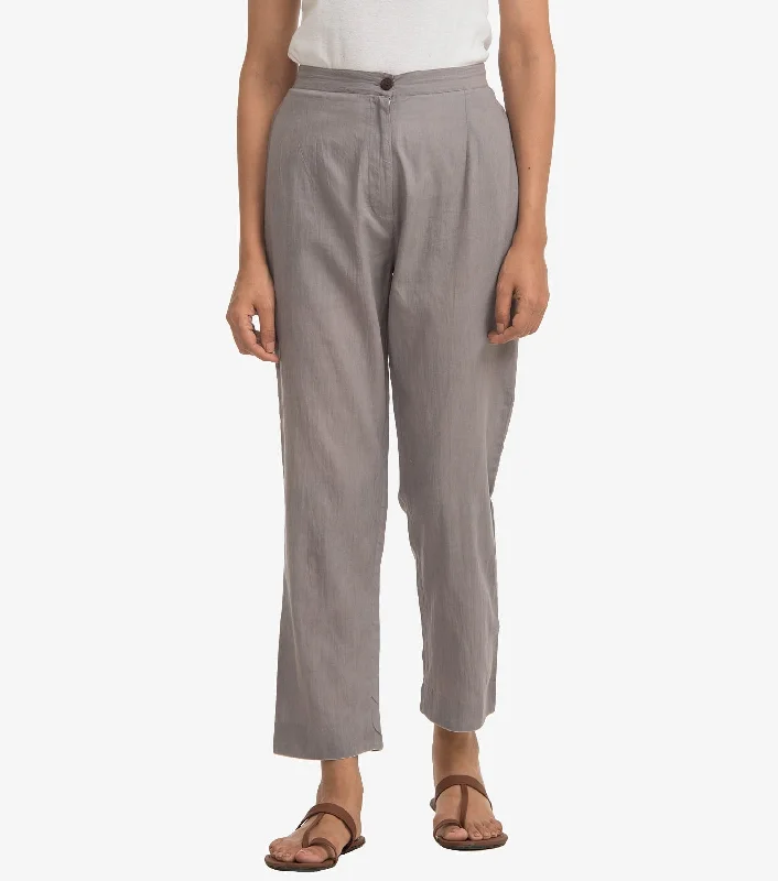 Grey cambric pants Soft Stretch Pants