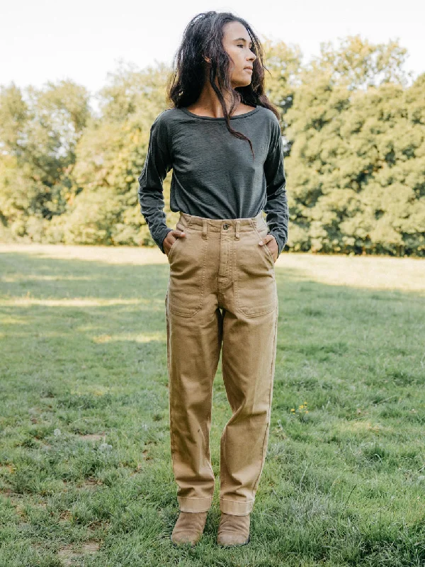 Women's Yarrel Canvas Pant Fashionable Work Pants