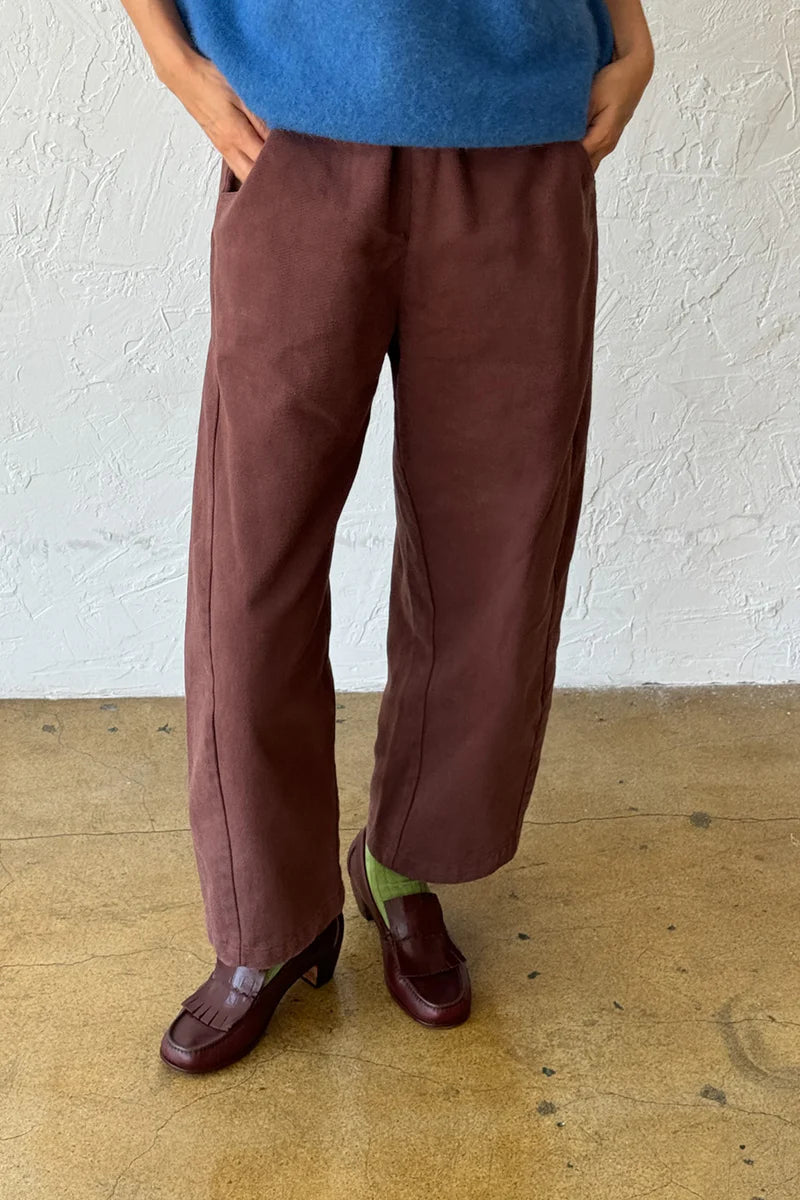 Le Bon Shoppe Arc Pants Chocolate Cozy Full-Length Pants