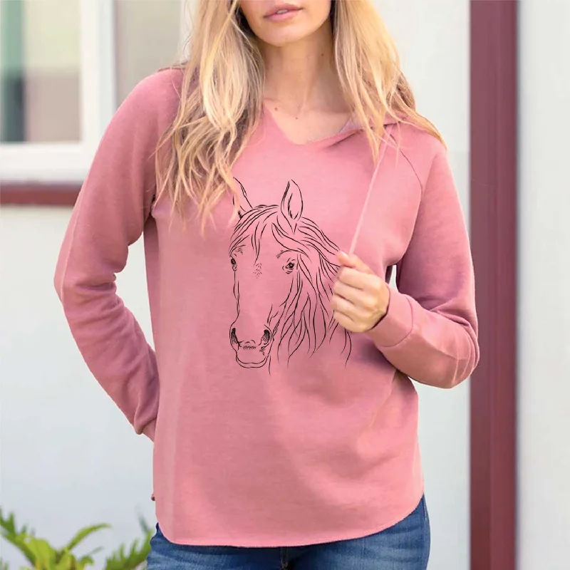 Aria the Horse - Cali Wave Hooded Sweatshirt Hoodie with Reflective Safety Nightwear Aria the Horse - Cali Wave Hooded Sweatshirt Hoodie with Reflective Safety Nightwear