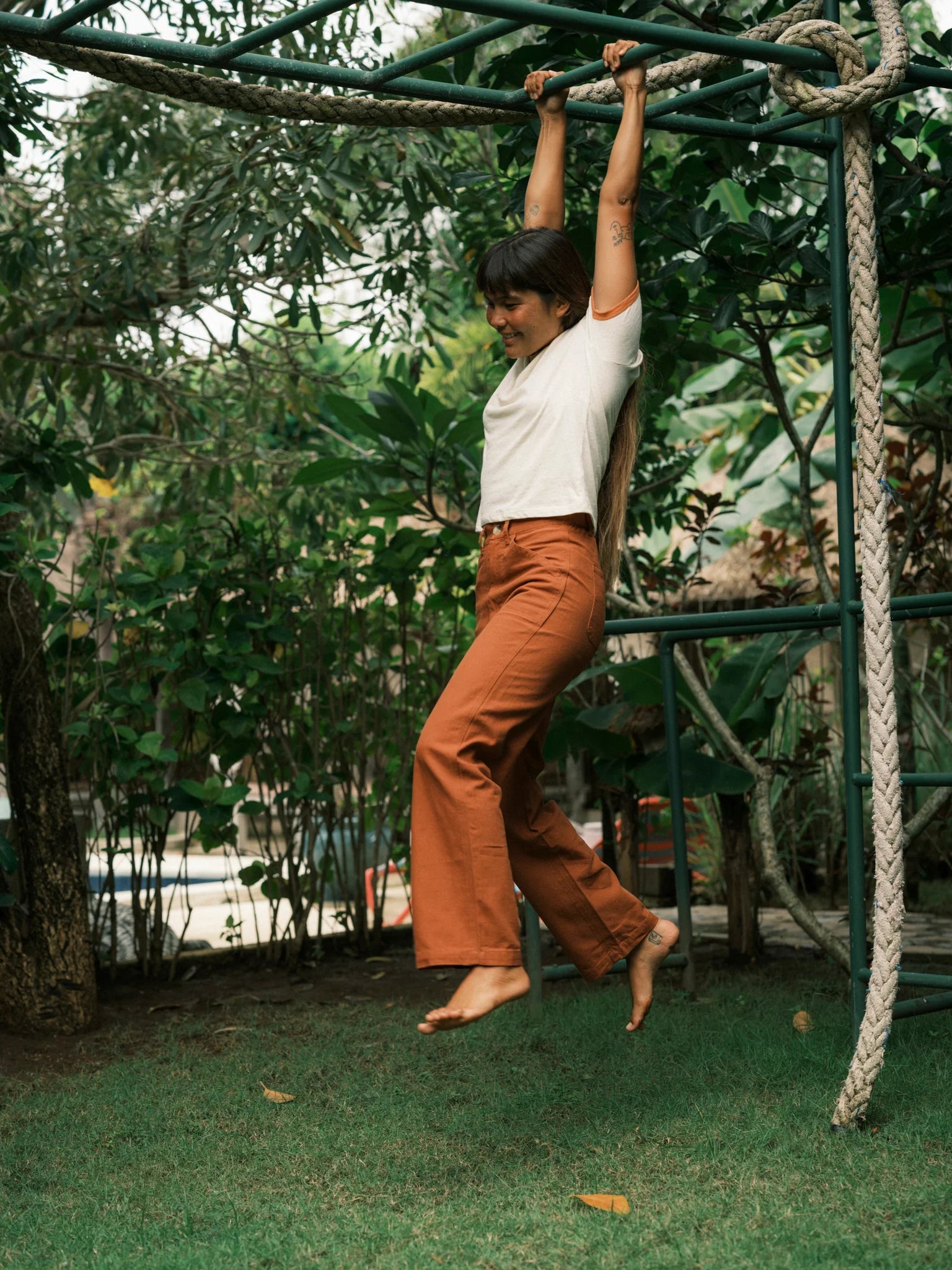 The Painter Pants Trendy High-Waist Trousers