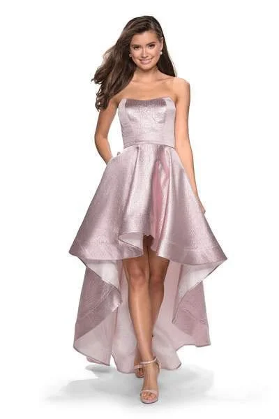 La Femme 27783 - Strapless Sweetheart High Low Dress Tunics Review highly