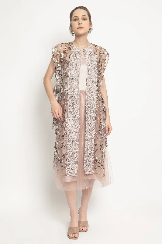 Teduh Dress Set in Rosegold Tunics Versatile all-occasion