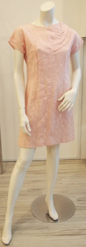Not Just A Pretty Face Vintage Lace Dress In Pink Tunics Chic elegant
